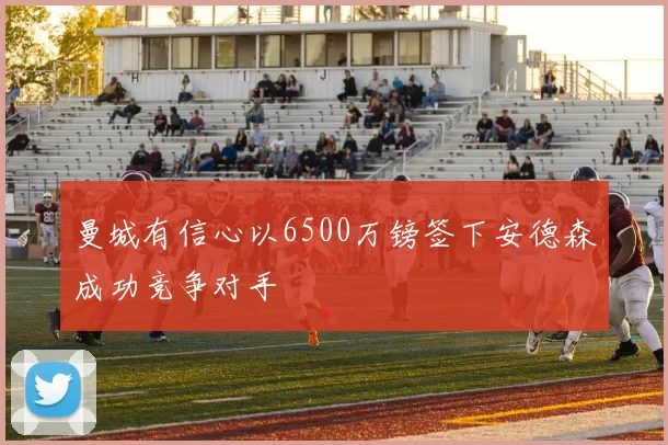 曼城有信心以6500万镑签下安德森成功竞争对手